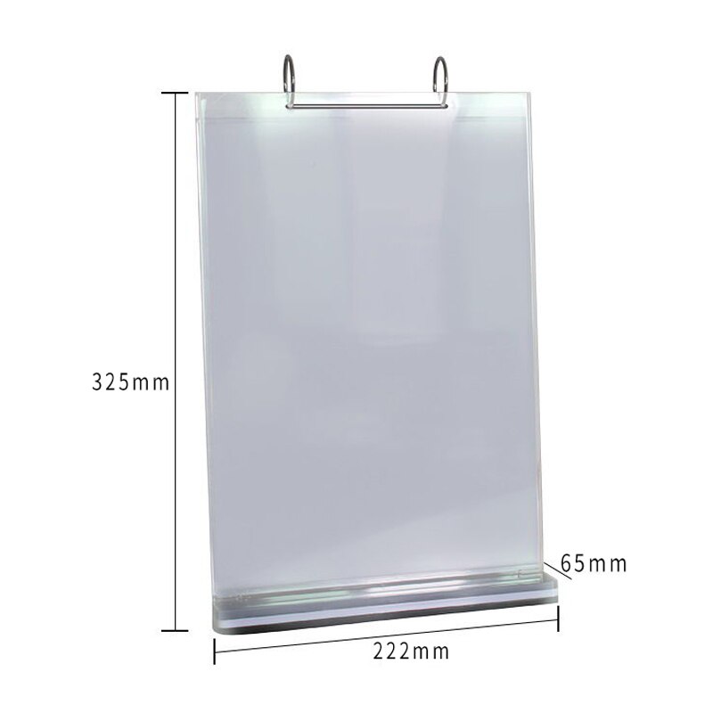 T-Type 8.5 x 11 flip Table Card Multi-Page Table Card Multi-Page Drink Card Multi-Function Display Card menu Price Card 